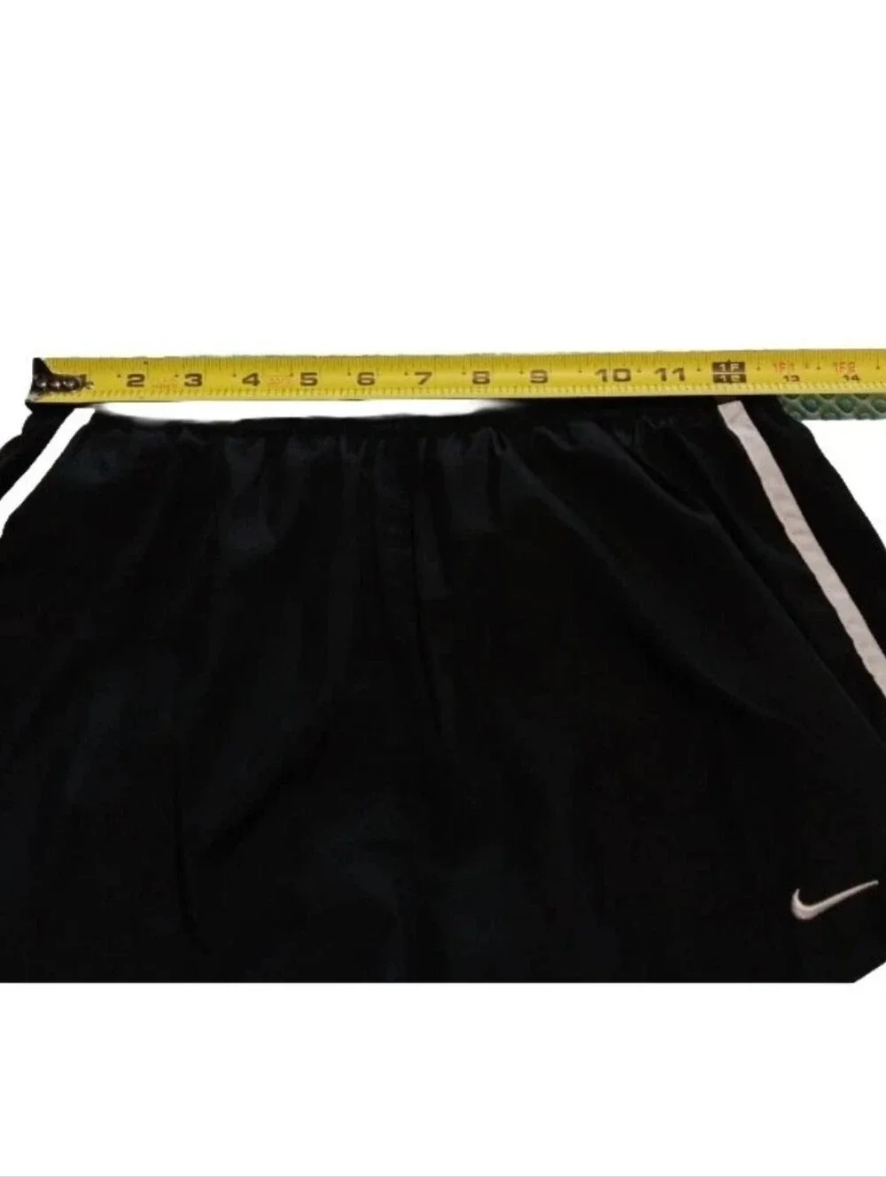 Nike Tempo Women's Dri-Fit Black Running Shorts with White Trim-Small